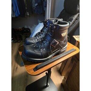 Milwaukee Road Captain Closed Toe Mens Size 11.5D Black Freedom Flex Boots MB433